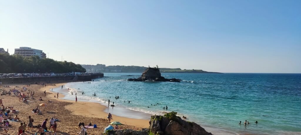 Playa El Camello de Santander