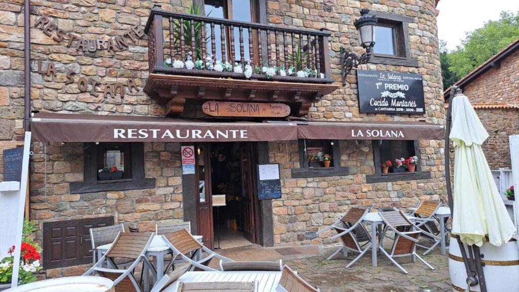 Restaurante La Solana en Bárcena Mayor
