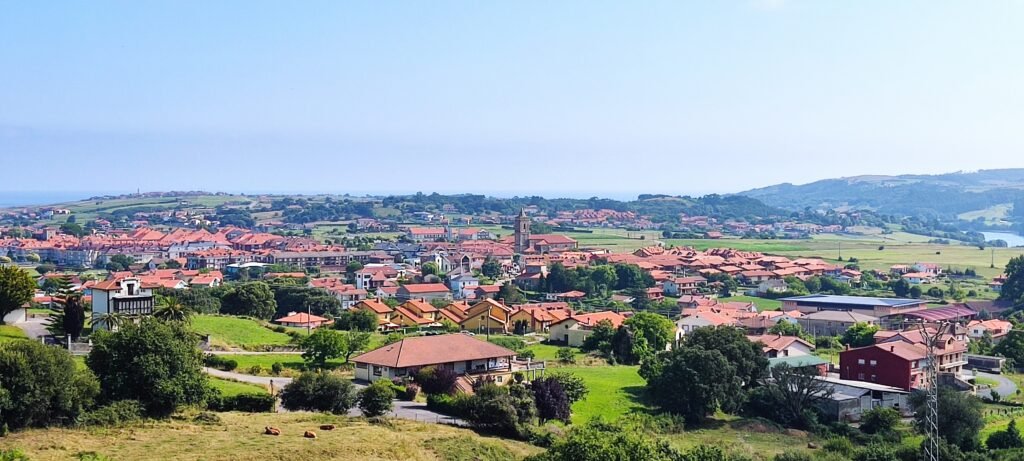 Vista panorámica de Bareyo
